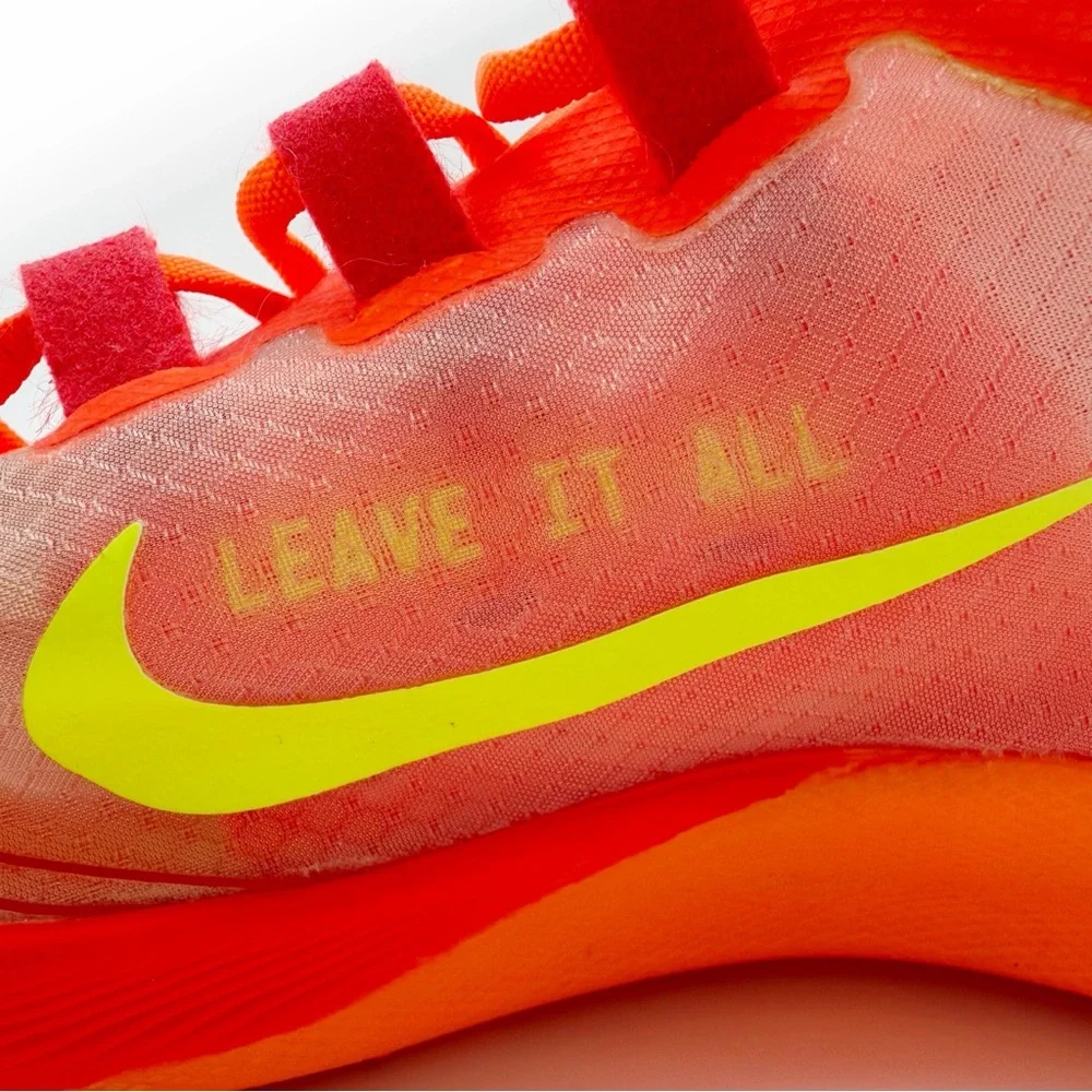 Nike Zoom Victory Waffle 5 XC Track Shoes Mens Size 8 Total Orange Volt New